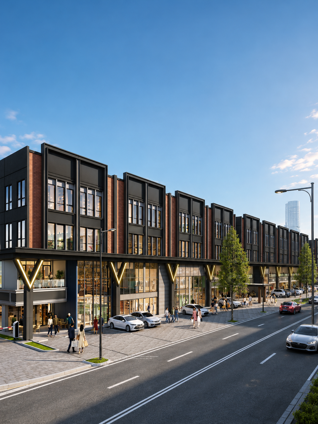 Oxford Square Ruko 4 Lantai Modern Classic dekat BSD dan Alam Sutera